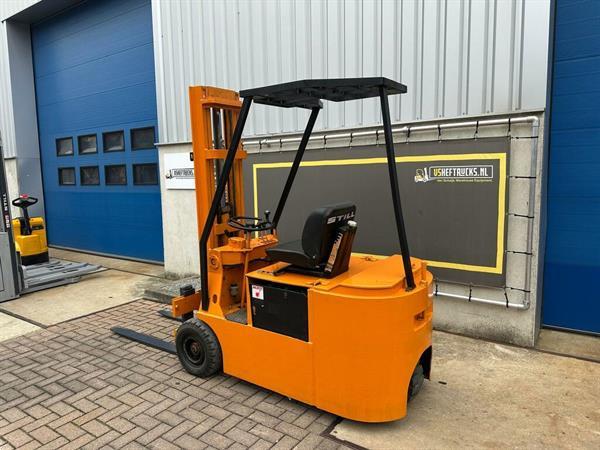 Grote foto vs 22432 elektrische duplex heftruck still freelift 3500mm agrarisch heftrucks
