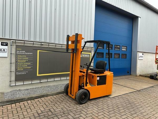 Grote foto vs 22432 elektrische duplex heftruck still freelift 3500mm agrarisch heftrucks