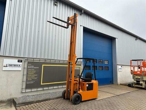 Grote foto vs 22432 elektrische duplex heftruck still freelift 3500mm agrarisch heftrucks