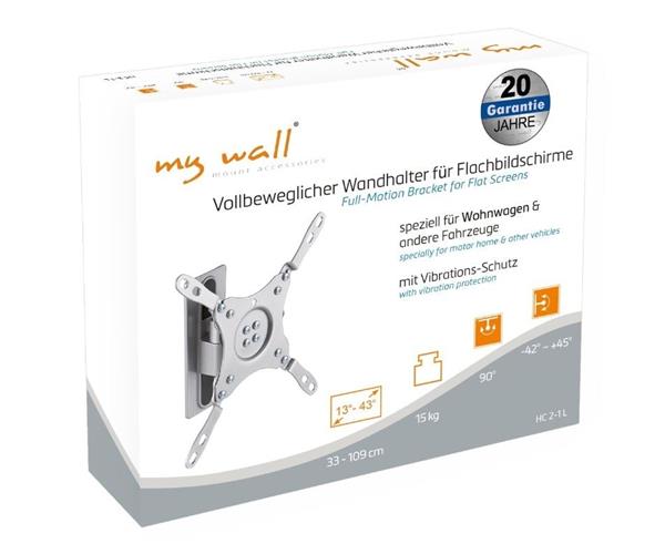 Grote foto my wall hc2 1l tv beugel 13 43 15kg 8cm huis en inrichting overige