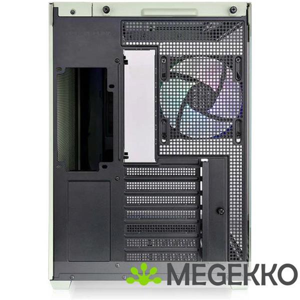 Grote foto thermaltake view 380 tg argb matcha green midi tower computers en software behuizingen en kasten