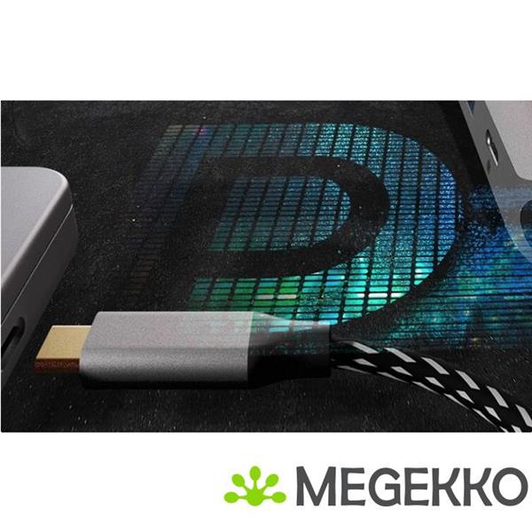 Grote foto icy box ib dk4012 cpd bedraad usb 3.2 gen 1 3.1 gen 1 type c antraciet zwart computers en software overige computers en software