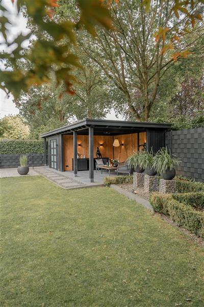 Grote foto maatwerk houten tuinhuizen blokhutten. tuin en terras tuinhuisjes en blokhutten