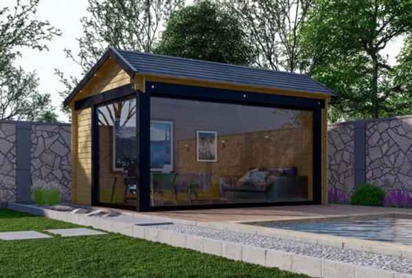 Grote foto nieuw blokhut g4434k tuin en terras tuinhuisjes en blokhutten