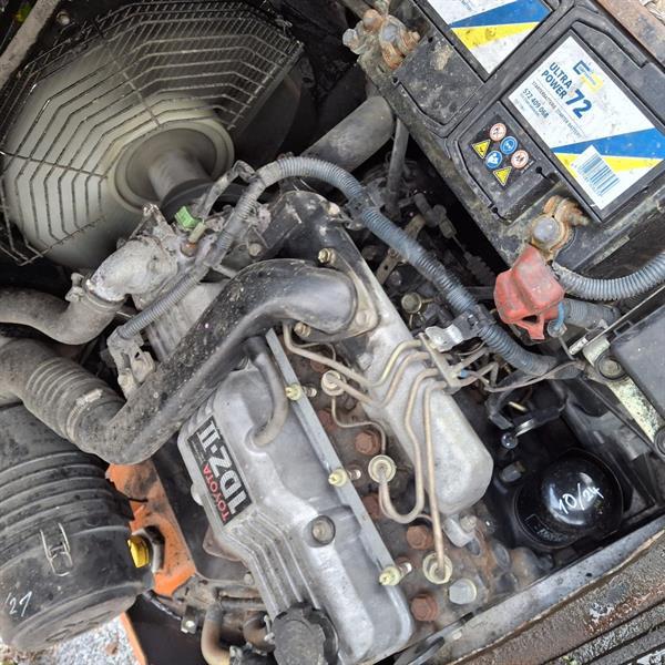 Grote foto toyota 7 fdf25 diesel heftruck shift triplo vorkversteller agrarisch heftrucks