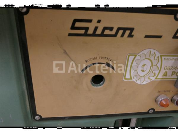 Grote foto bovenfrees met slede en 3 rols feeder chambon t 319 321 doe het zelf en verbouw ijzerwaren en bevestigingsmiddelen