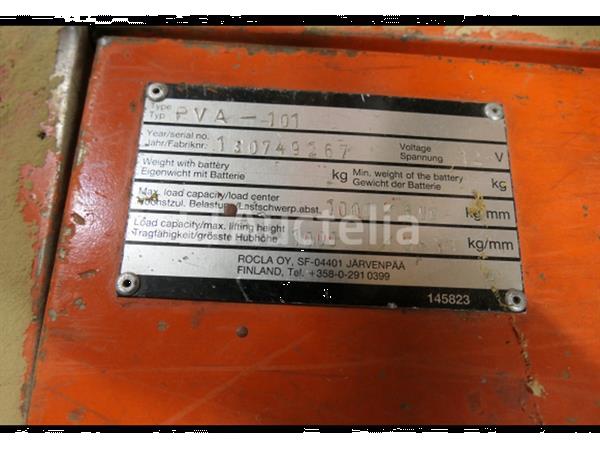 Grote foto rocla pva 101 elektrische stapelaar doe het zelf en verbouw ijzerwaren en bevestigingsmiddelen
