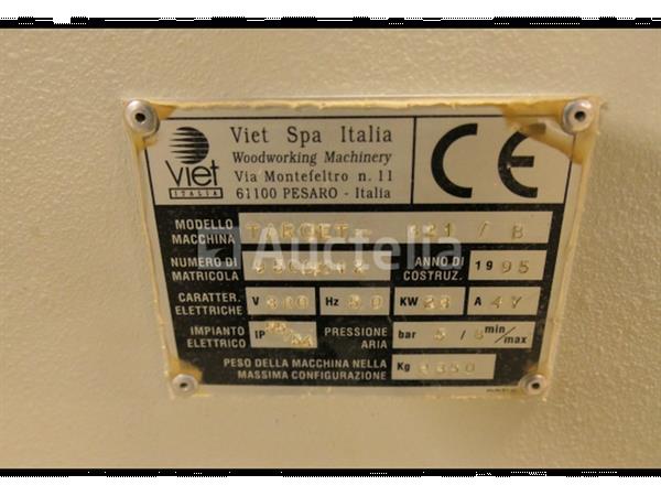 Grote foto viet target 321 b 3 bands schuurmachine doe het zelf en verbouw ijzerwaren en bevestigingsmiddelen