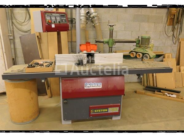 Grote foto steton t 50l lange tafelfrees met 3 roll feeder doe het zelf en verbouw ijzerwaren en bevestigingsmiddelen