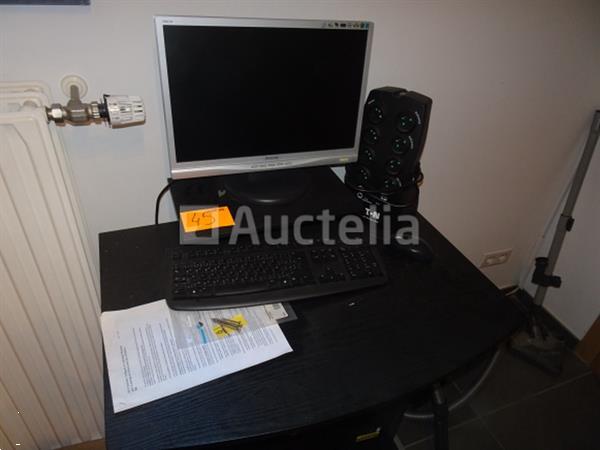 Grote foto hp desktop en computer met philips scherm doe het zelf en verbouw onderdelen en accessoires