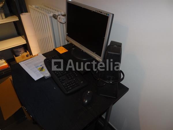 Grote foto hp desktop en computer met philips scherm doe het zelf en verbouw onderdelen en accessoires