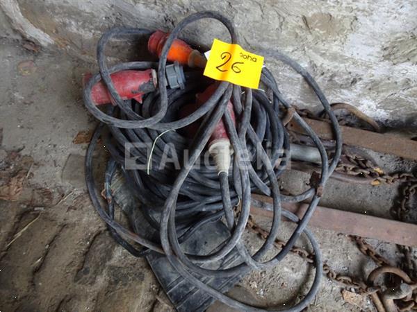 Grote foto een set driefasige elektrische verlengstukken doe het zelf en verbouw onderdelen en accessoires
