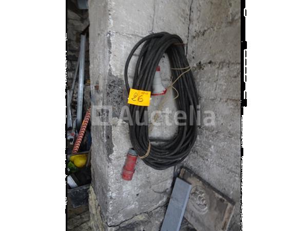 Grote foto een set driefasige elektrische verlengstukken doe het zelf en verbouw onderdelen en accessoires