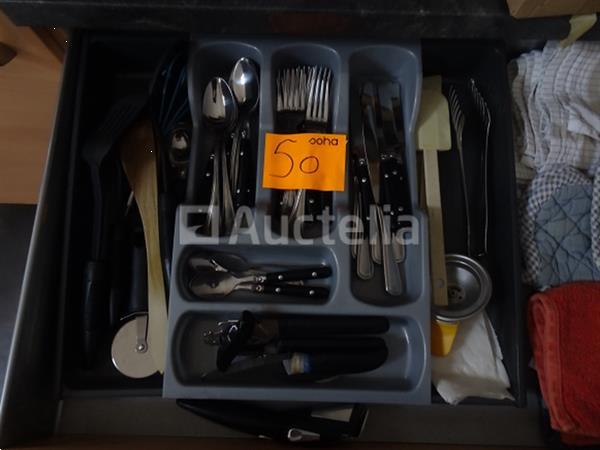 Grote foto inhoud van de kasten en lades in de keuken doe het zelf en verbouw onderdelen en accessoires