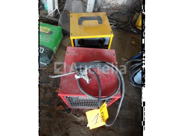 Grote foto 2 elektrische kachels voor de bouwplaats doe het zelf en verbouw onderdelen en accessoires
