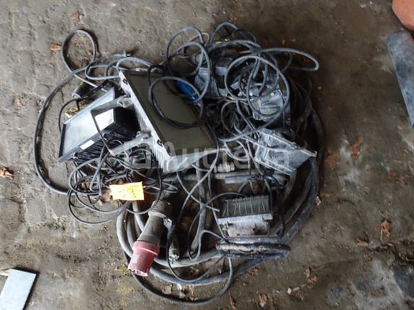 Grote foto een set van verschillende bouwplaatsen en elektrische uitbreidingen doe het zelf en verbouw onderdelen en accessoires