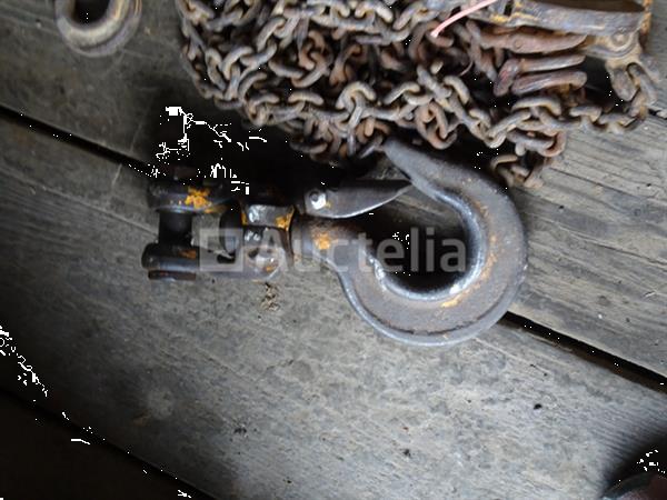 Grote foto een set hijskettingen en haken doe het zelf en verbouw onderdelen en accessoires