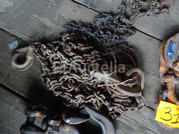 Grote foto een set hijskettingen en haken doe het zelf en verbouw onderdelen en accessoires