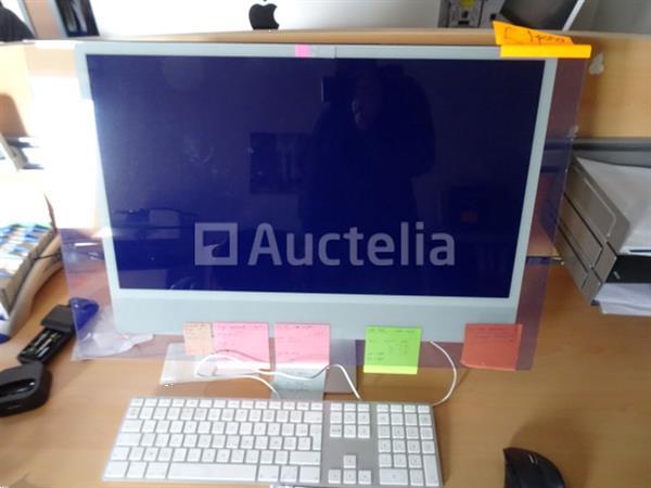 Grote foto een alles in n computer van apple met een apple toetsenbord doe het zelf en verbouw onderdelen en accessoires