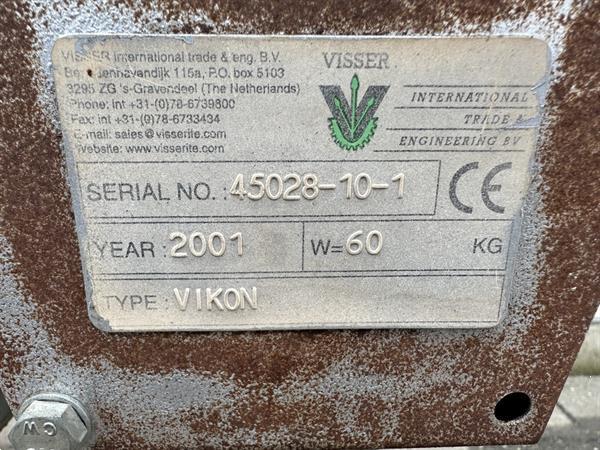 Grote foto visser vikon transportband 435x 20 cm doe het zelf en verbouw afvalverwerking