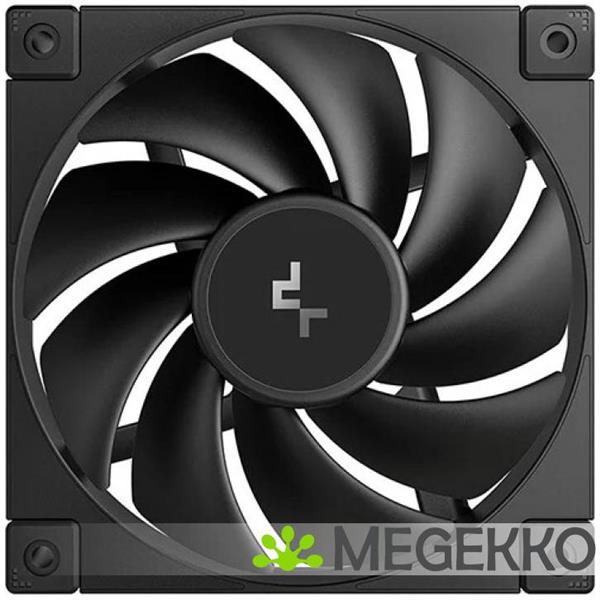 Grote foto deepcool fd12 computer behuizing ventilator 12 cm zwart 1 stuk s computers en software overige computers en software