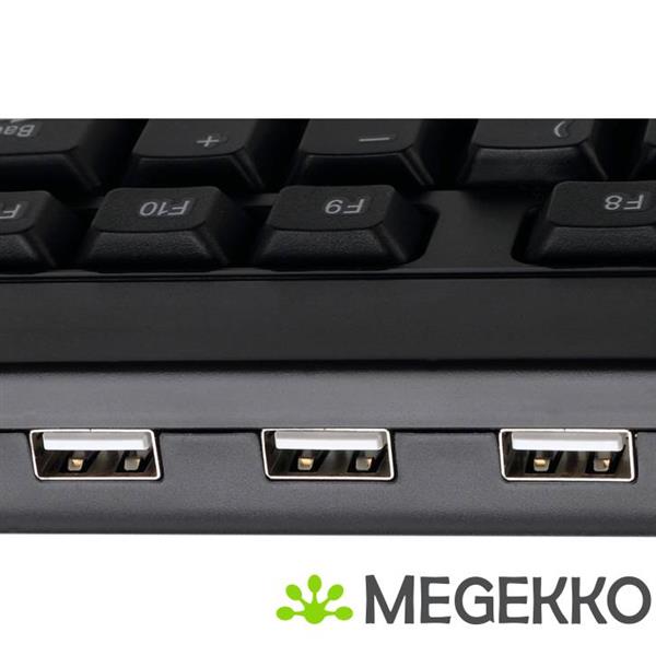 Grote foto adesso akb 132hb toetsenbord zwart computers en software toetsenborden