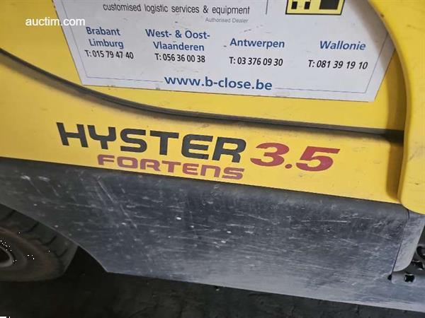 Grote foto hyster 3.5 fortens voerkheftruck 2022 agrarisch heftrucks