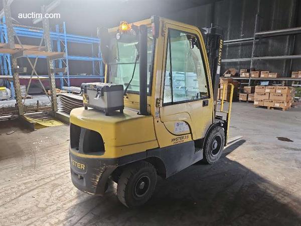 Grote foto hyster 3.5 fortens voerkheftruck 2022 agrarisch heftrucks