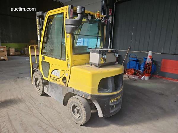 Grote foto hyster 3.5 fortens voerkheftruck 2022 agrarisch heftrucks