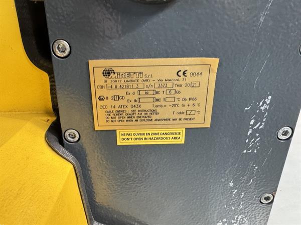 Grote foto p 1.8 demo atex miretti ex 2g zone 1 ravas doe het zelf en verbouw hefwerktuigen