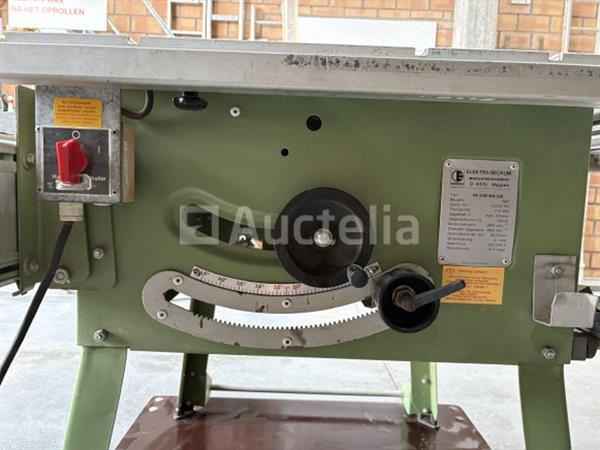 Grote foto elektra beckum pk250 cirkelzaagtafel doe het zelf en verbouw onderdelen en accessoires