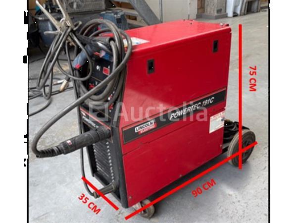 Grote foto lincoln electric powertec 191c doe het zelf en verbouw onderdelen en accessoires