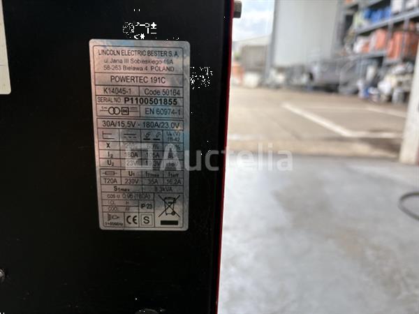 Grote foto lincoln electric powertec 191c doe het zelf en verbouw onderdelen en accessoires