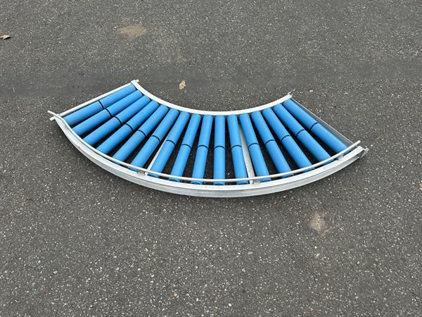 Grote foto rollenbaan bocht 90 40 cm agrarisch transportbanden