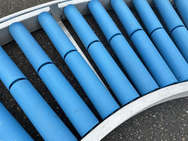 Grote foto rollenbaan bocht 90 40 cm agrarisch transportbanden