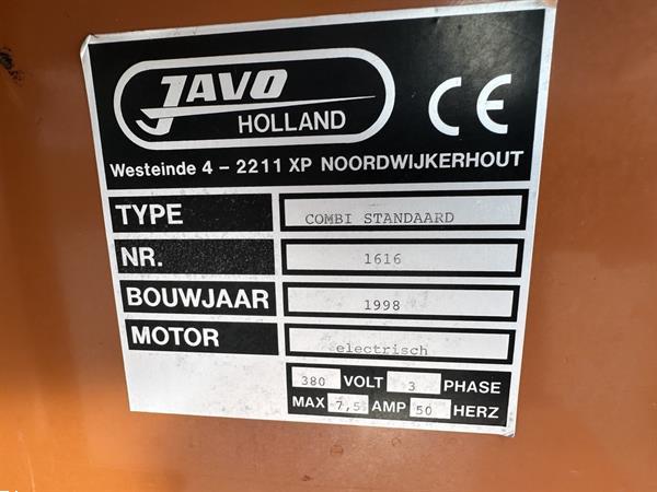 Grote foto javo combi potmachine met transportband 310 x 15 cm agrarisch tuinbouw