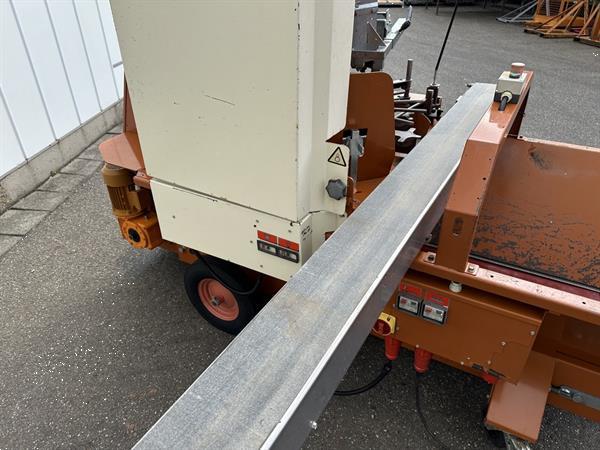 Grote foto javo combi potmachine met transportband 310 x 15 cm agrarisch tuinbouw