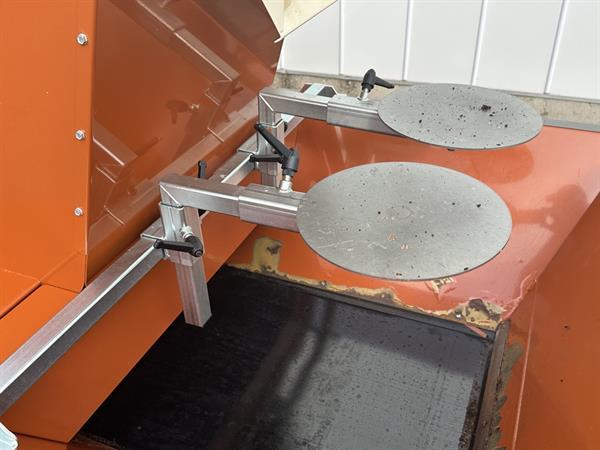 Grote foto javo unimax potmachine voor het vullen van grote potten agrarisch tuinbouw
