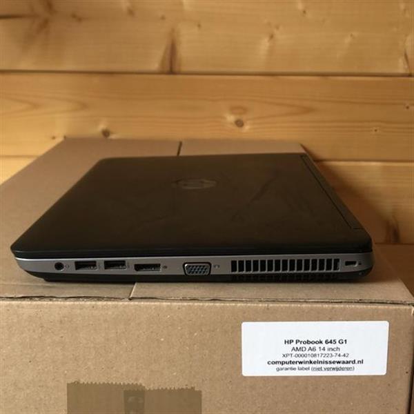 Grote foto magazijn opruiming hp laptop probook 645 amd a6 4400m 4 8 16gb ssd garantie computers en software overige computers en software