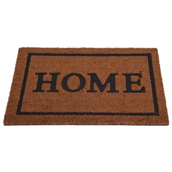 Grote foto kokos deurmat home huis en inrichting vloerbedekking en kleden
