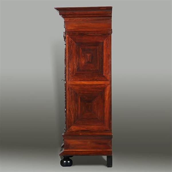 Grote foto majestieuze en zeer verfijnde rankenkast ca 1800 no.331520 antiek en kunst stoelen en banken