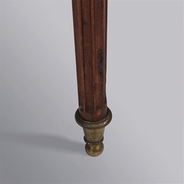 Grote foto gesigneerd sormani franse mahonie bijzettafel met lade napoleon iii no.331530 antiek en kunst stoelen en banken