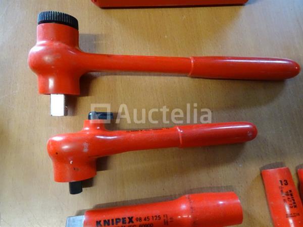 Grote foto 2 knitex racagnacs met 2 verlengstukken en 6 doppen doe het zelf en verbouw gereedschappen en machines