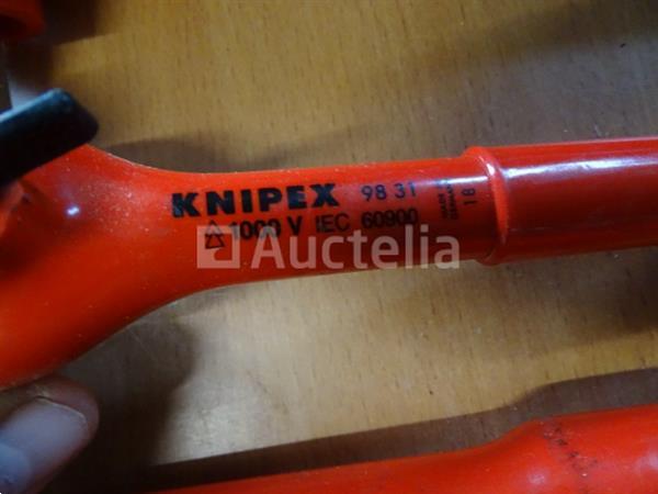 Grote foto 2 knitex racagnacs met 2 verlengstukken en 6 doppen doe het zelf en verbouw gereedschappen en machines