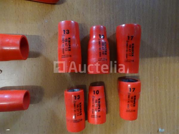 Grote foto 2 knitex racagnacs met 2 verlengstukken en 6 doppen doe het zelf en verbouw gereedschappen en machines