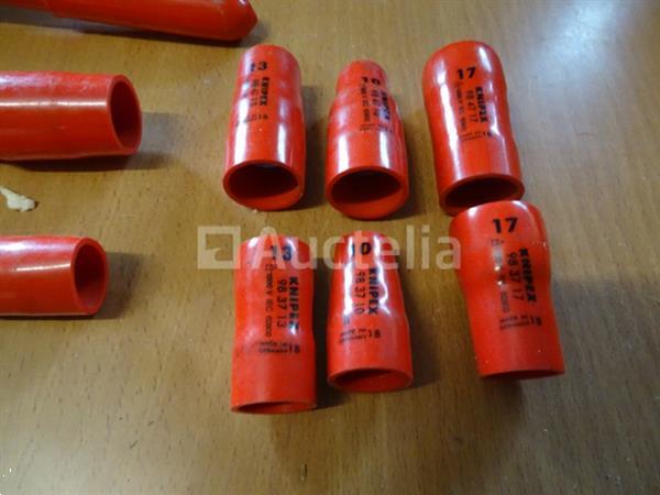 Grote foto 2 knitex racagnacs met 2 verlengstukken en 6 doppen doe het zelf en verbouw gereedschappen en machines