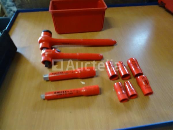Grote foto 2 knitex racagnacs met 2 verlengstukken en 6 doppen doe het zelf en verbouw gereedschappen en machines