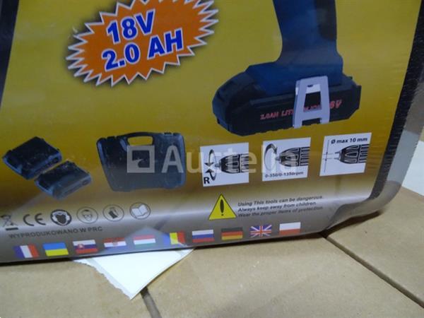 Grote foto 18v accuschroevendraaier in de doos boxer sr 019 doe het zelf en verbouw gereedschappen en machines