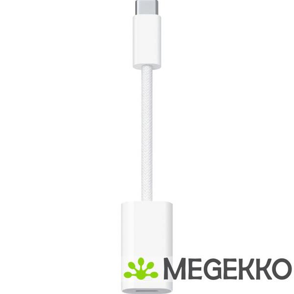 Grote foto apple tussenstuk voor kabels usb type c naar lightning computers en software overige computers en software