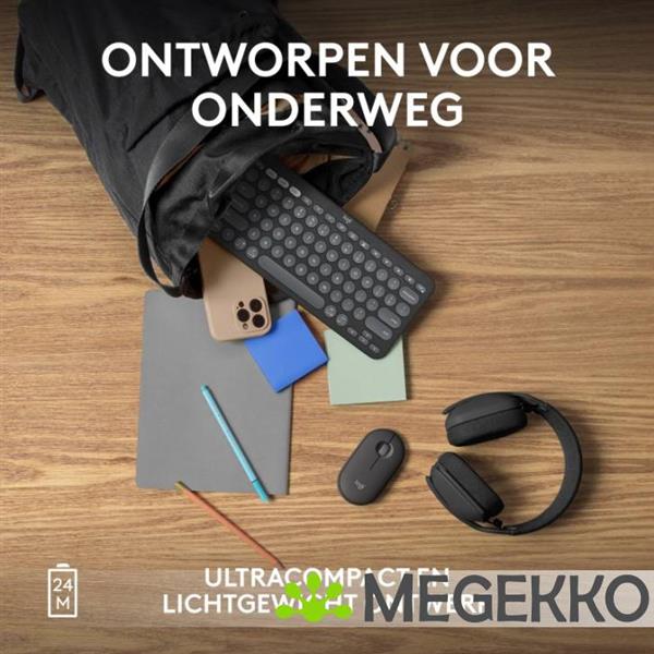Grote foto logitech pebble 2 m350s zwart computers en software overige computers en software